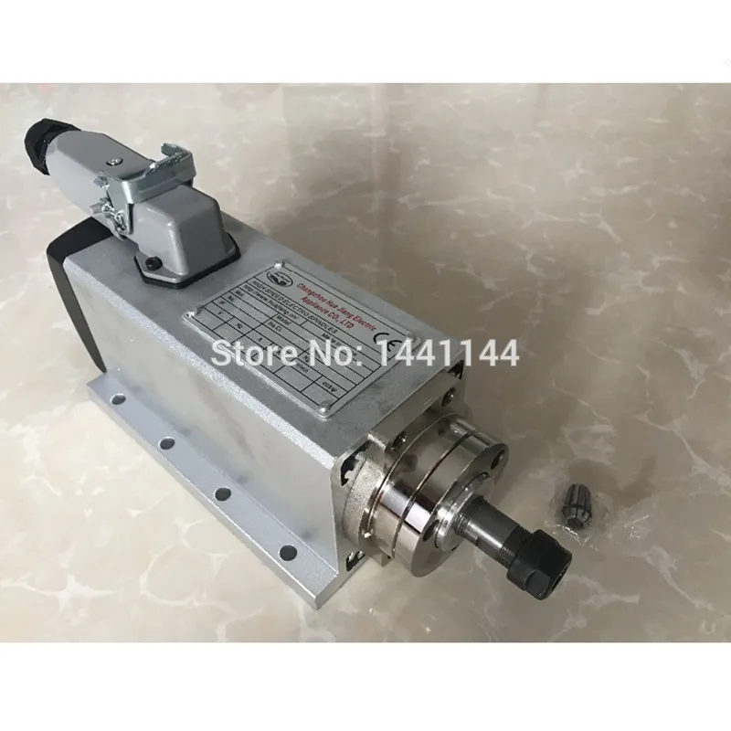 

Spindle 3KW 220V Air Cooled Spindle Motor CNC Router Tools VFD Inverter 2pcs ER20 Collet Chuck For Millin Machine