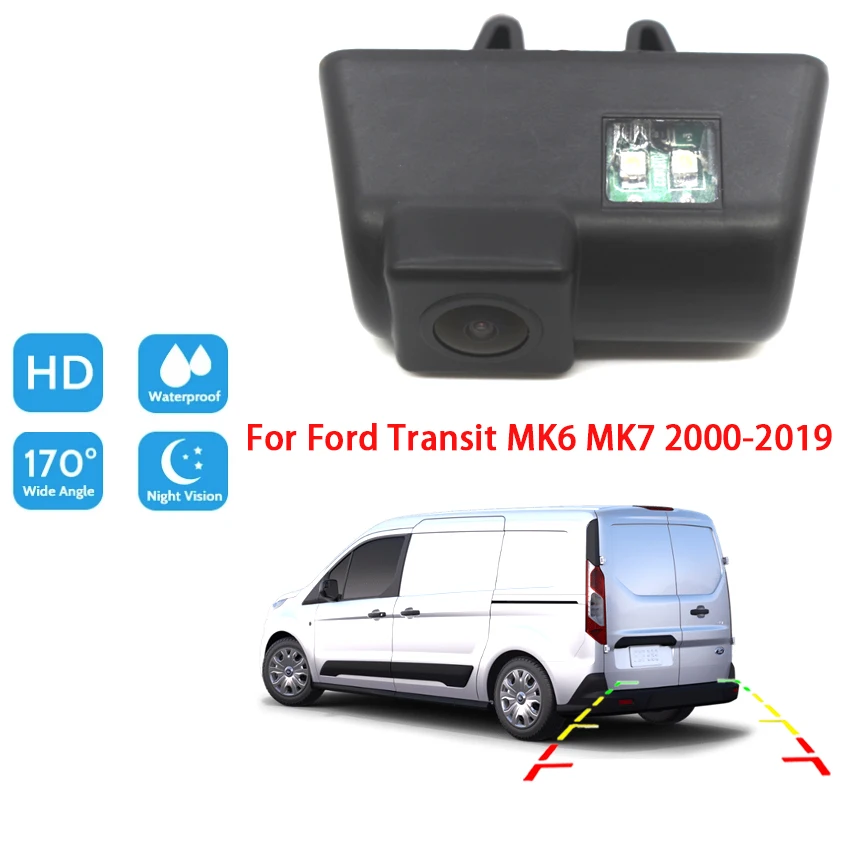 Автомобильная беспроводная камера заднего вида для Ford Transit MK6 MK7 2000 2019 CCD full HD