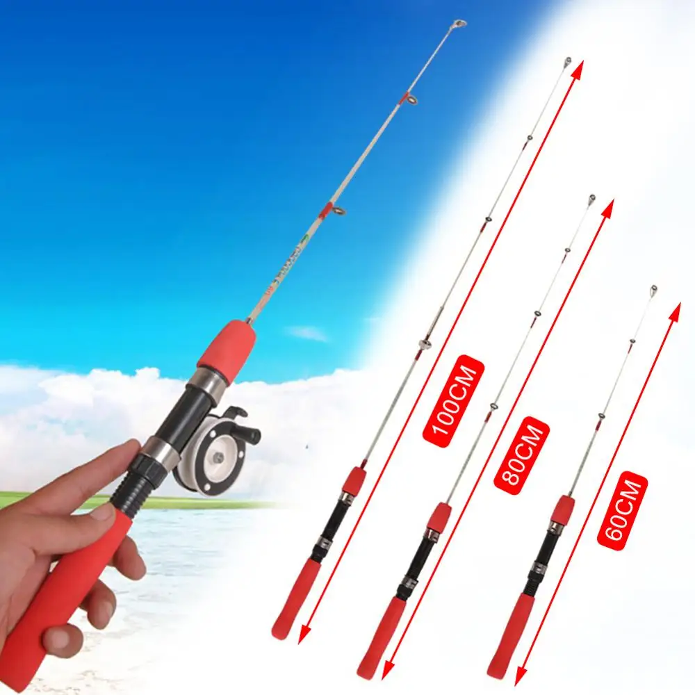 

Outdoor Winter Ice Fishing Rods Fishing Reels To Choose Rod Combo Pen Pole Lures Tackle Spinning Casting Hard Rod спининг
