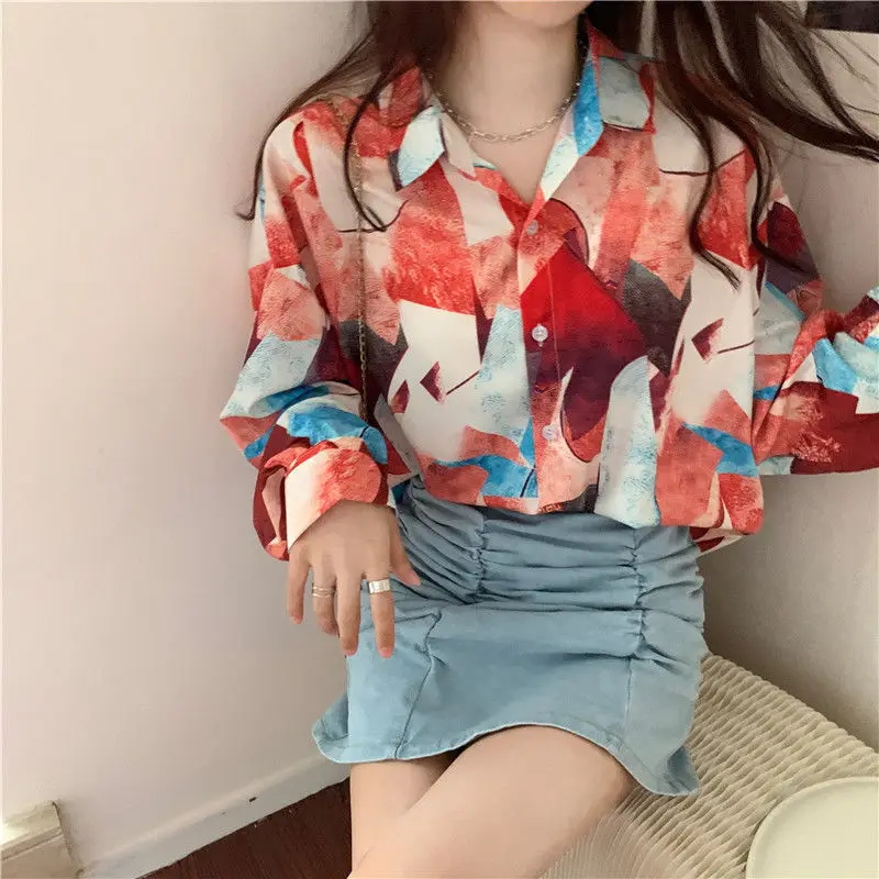 

Cheap wholesale 2021 spring summer autumn new fashion casual ladies work women Blouse woman overshirt female OL Ay3150