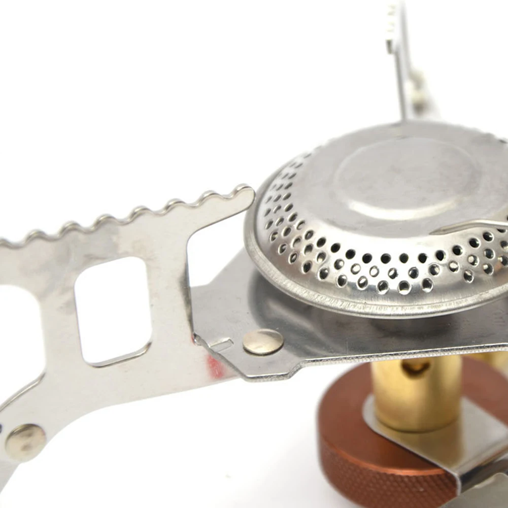 

Durable Anti Slip Outdoor Hiking Portable Split Camping Foldable Metal Burners Picnic Equipment Electronic Gas Stove