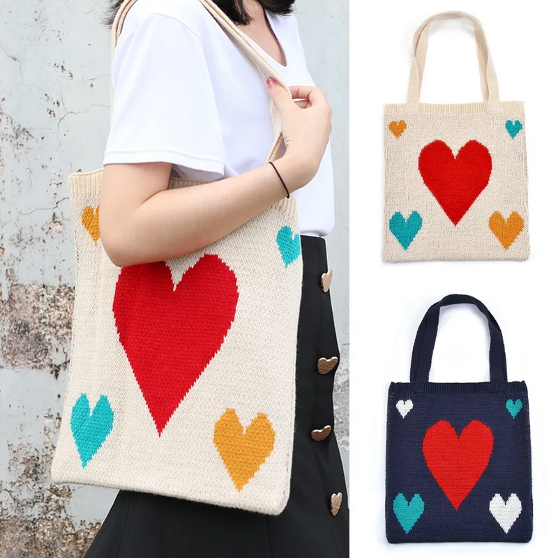 Женская модная простая трикотажная сумка через плечо женские школьные сумки для