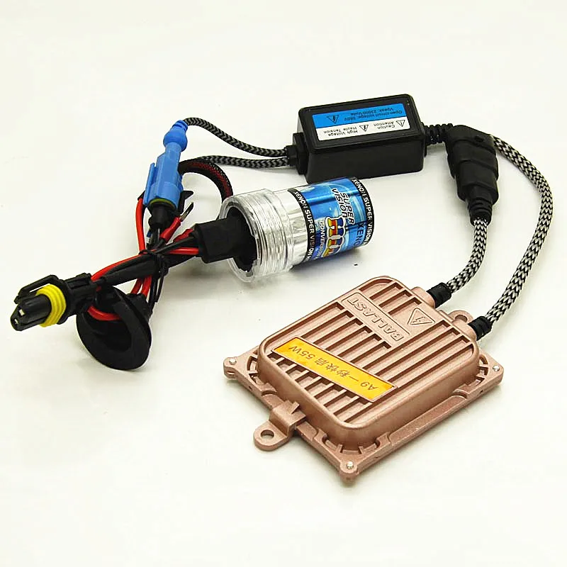 Комплект для преобразования ксенона H7 HID 55 Вт Лампа H1 H3 H11 9005 автомобильная фара
