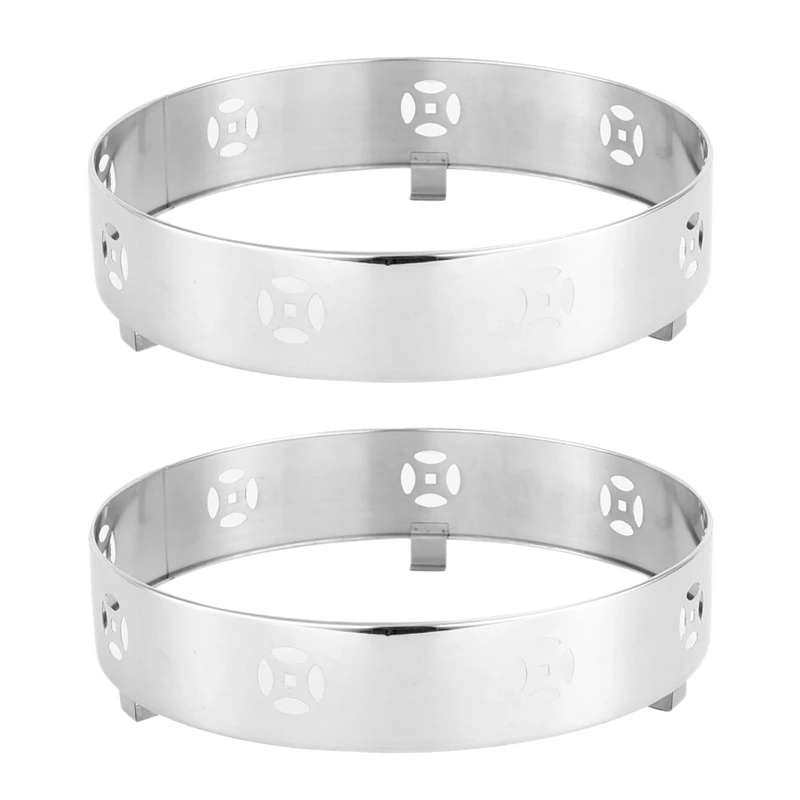 

2 шт. вок крепления жаровни корзина газовой плитой кольцо Поддержка кольцо для крепления газовая плита вок кольцо горшок Стенд Подставка Дл...