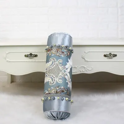 STYLE 2 LeRadore роскошный Европейский Чистый хлопок подушку Чехол Лучшая Мода цилиндр наволочка 15*50 см - Цвет: STYLE 2
