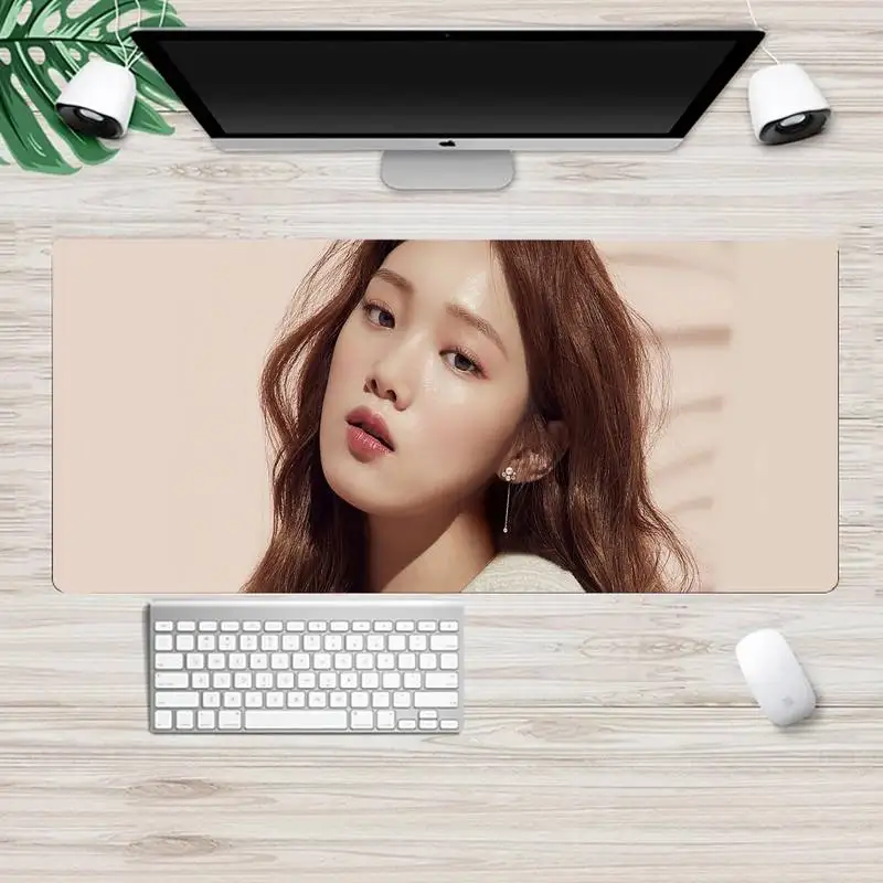 

Lee Sung Kyung Large Mouse pad PC Computer mat XL Large Gamer Keyboard PC Desk Mat Takuo Computer Tablet Mouse mat