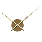 2020 короткие большие часы сделай сам с иглами, кварцевый механизм большого размера, часовые стрелки, Аксессуары для 3D настенных часов, Современный домашний декор