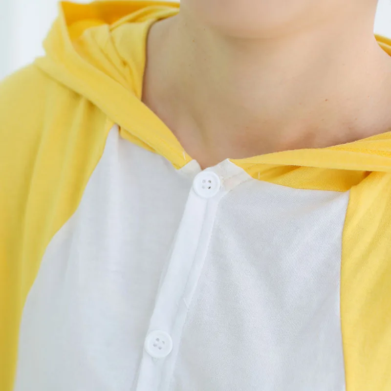 Летняя Пижама с коротким рукавом унисекс для взрослых женщин мужчин комбинезон