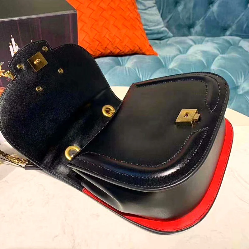 

2021 Luxury Brand Designer Bag Women Shoulder Replica Bag Lady Gold Metal Chains Leather Messenger Handbag Female Green Big Bags