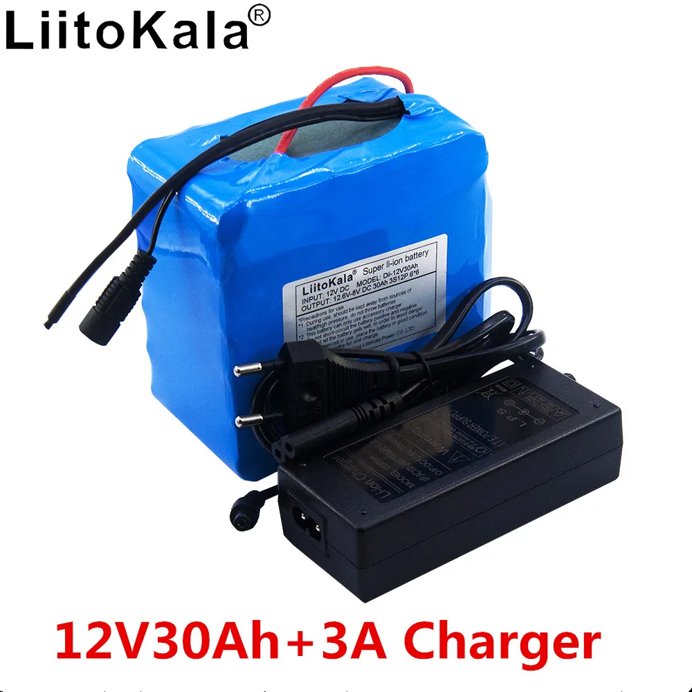 12v литиевая батарея 30ah высокий ток большой емкости 30000 mAh ксеноновая лампа мотор