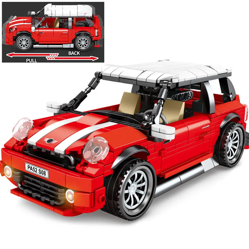 

557 шт., Детский конструктор «Автомобиль»