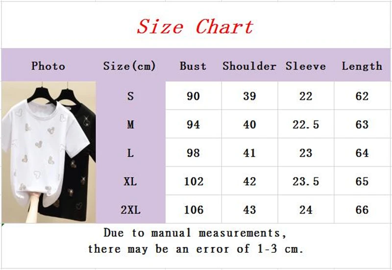 

Woman Tshirts Summer Casual Short Sleeve O-neck Hot Tee Shirts Women Harajuku Black White Simple Diamond Cartoon Tops Vestiti