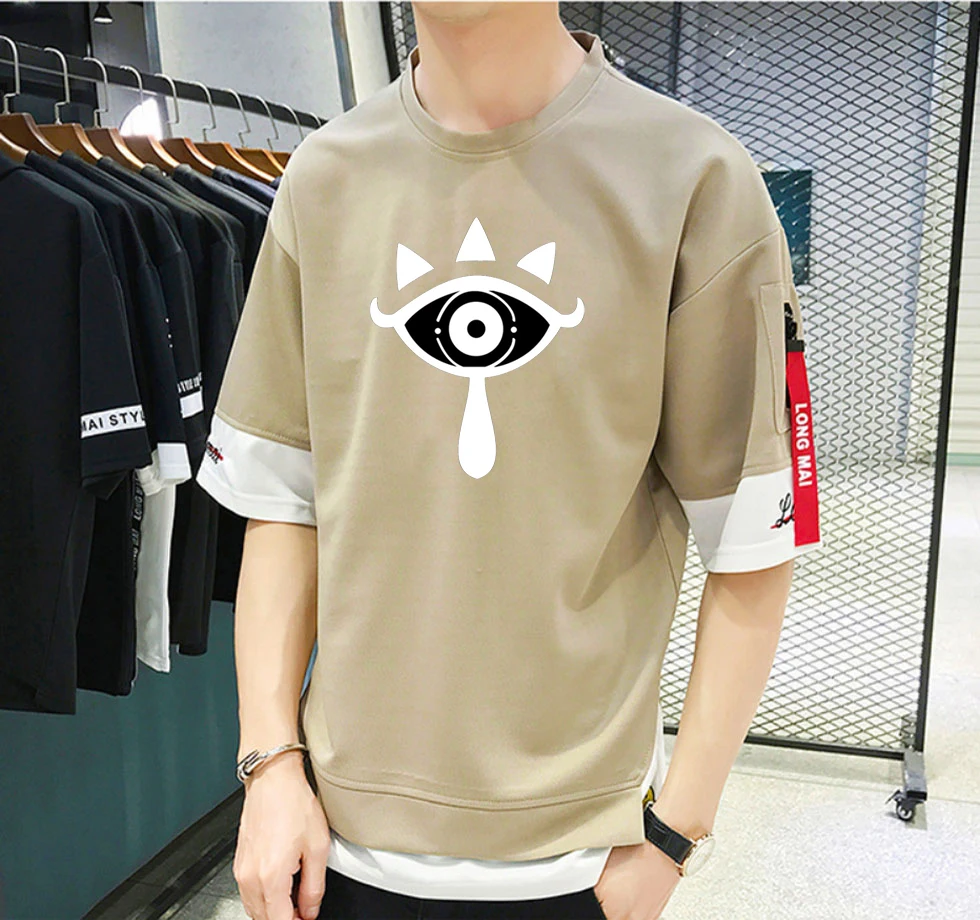 

Game Anime logo T-shirt Unisex Manga Streetwear T-shirt Casual Short Sleeve Teenagers Cartoon t shirt