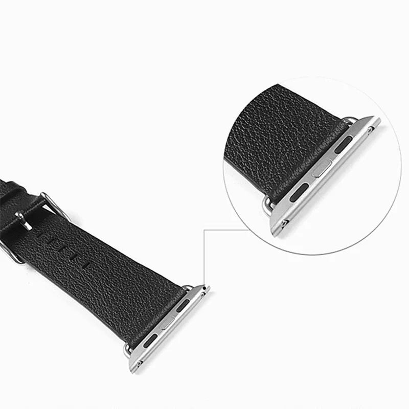 Соединитель из нержавеющей стали для ремешка Apple Watch ремешок iWatch 6 SE 5 4 3 38 мм 40 42 44