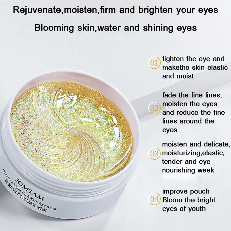 Маска для глаз увлажняющая восстанавливающая против старения удаляет темные