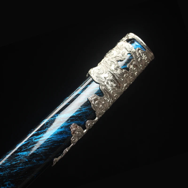 Привидение цушимы мечи T10 стальная глина закаленное лезвие бритва острые