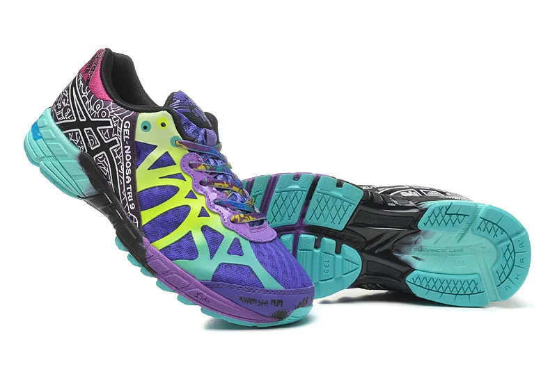 Asics Gel-Noosa TRI9 женская обувь дышащая устойчивая обувь для бега уличная теннисная обувь Hongniu