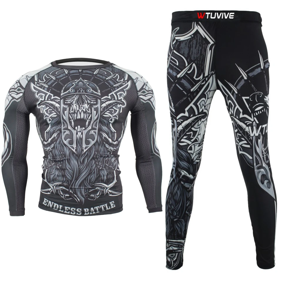 ММА рубашки с коротким рукавом + брюки для девочек Муай Тай тематика Бразильское