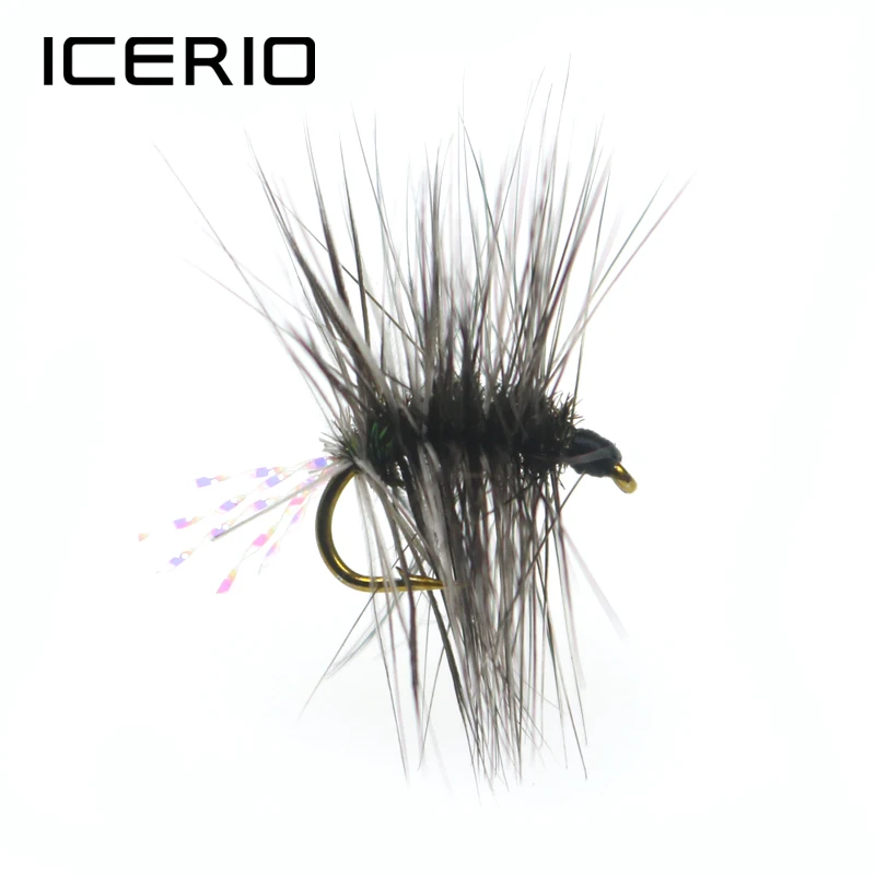 

ICERIO, 8 шт., Нахлыстовые приманки для ловли рыбы нахлыстом, Гриффит-Гнат, #12
