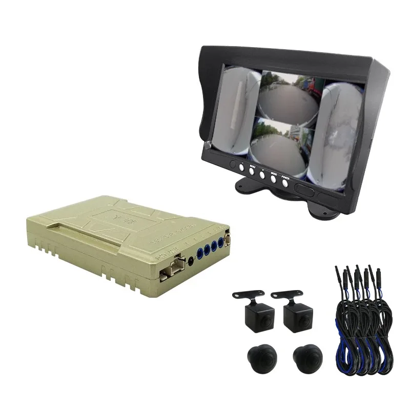 Панорамная система с углом обзора 360 градусов водонепроницаемая бесшовная 2D