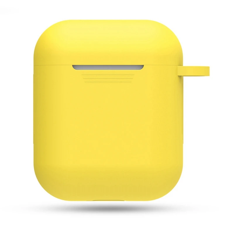 2922YW Мягкий силиконовый чехол Ультратонкий протектор чехол для Apple Airpods противоударный чехол для A^ pple гарнитура для Airpods Чехлы коробки для хранения - Цвет: 2922YW