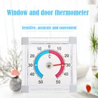 Термометр с циферблатом, комнатный и Уличный настенный измеритель температуры для теплиц, садовых, домашних систем