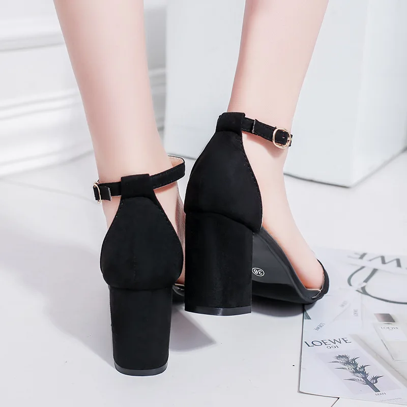 

Summer Sandals Slippers for Women Thin High Heels Sandals Women Shoes Sexy Slippers High Heeled Black Yellow Sandalias Mujer