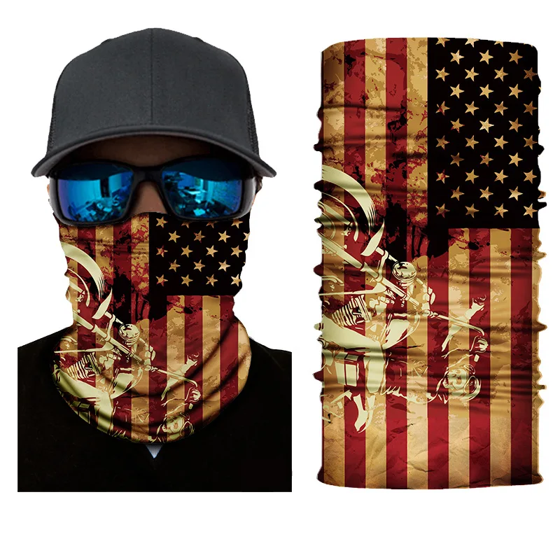 

10PCS Balaclava Cycling Magic Scarf Windproof Bandana Neck Warmer Tube Outdoor Fishing Hiking Face Mask Wrap Gaiters Headband