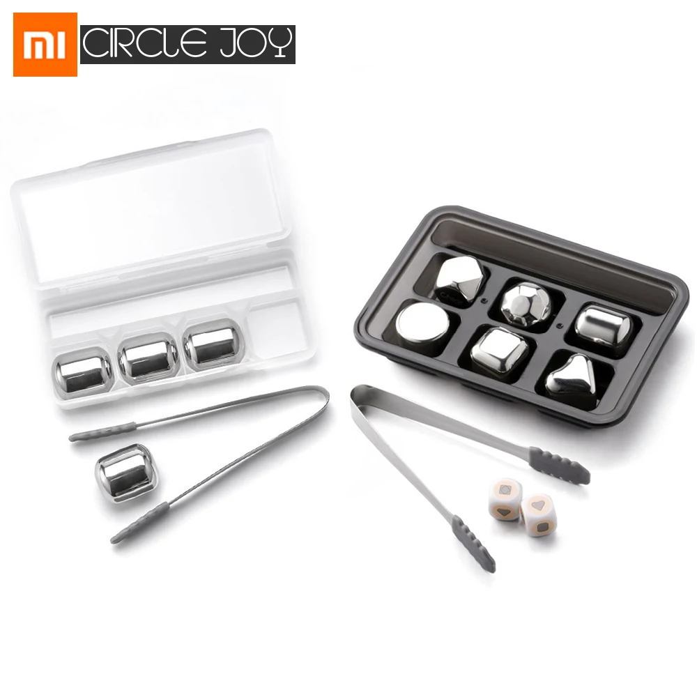 Xiaomi Mijia Circle Joy Ice Cube нержавеющая сталь кулер камень моющийся длительное