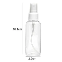 20 pcs 30 ml1oz clear plastic mist spray bottletransparent travel bottleportable refillable spray sprayer bottle for travel