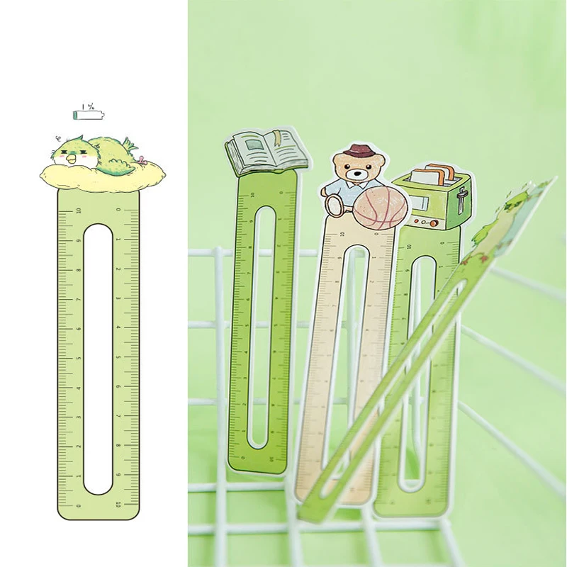 Новинка 300 шт./лот Изысканная металлическая Закладка в виде милого мультяшного