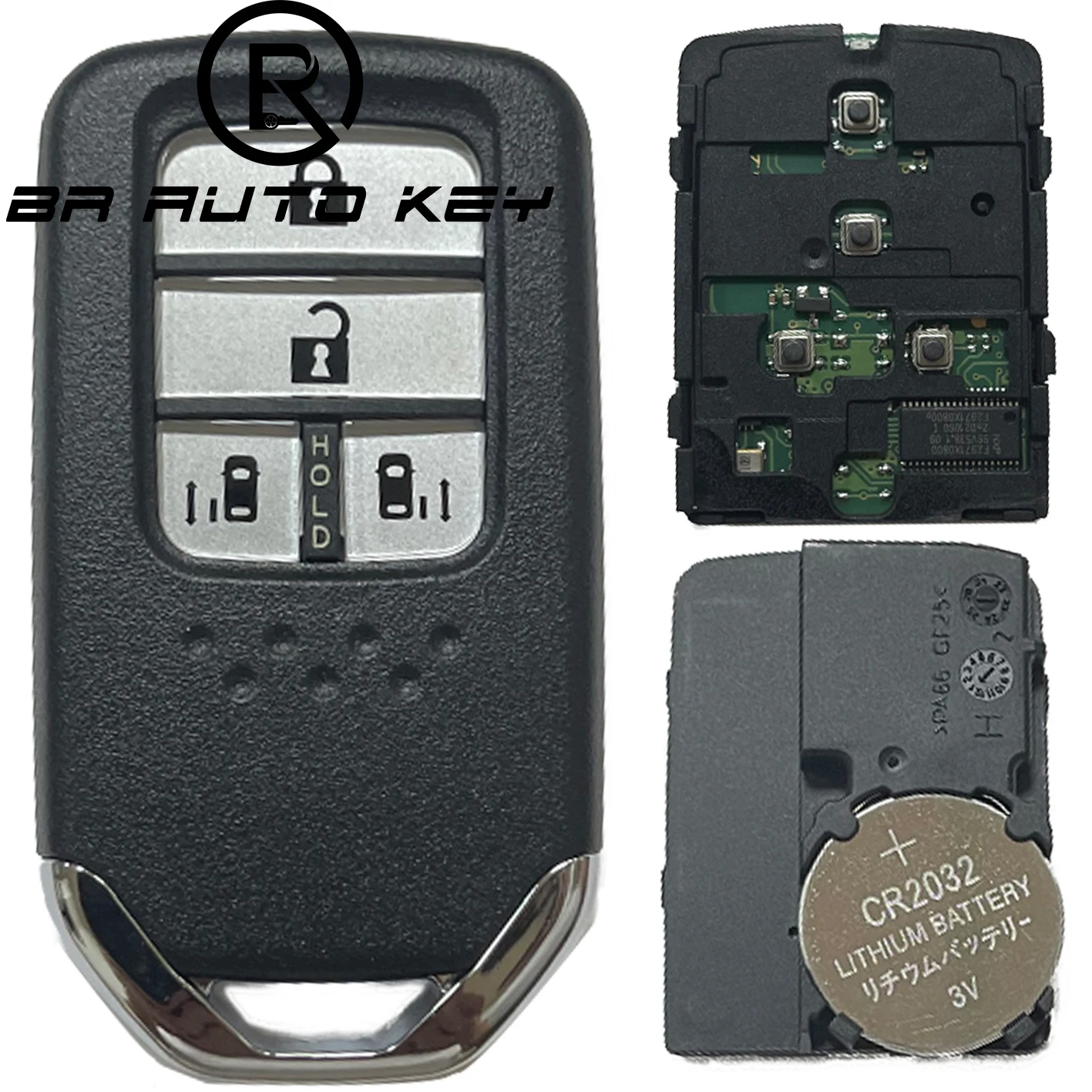 Smart Remote car key Fob For Honda Odyssey Elysion 2014-2018 434MHZ ID47 PCF7938 P/N:72147-T6A  FCCID: KR5V1X
