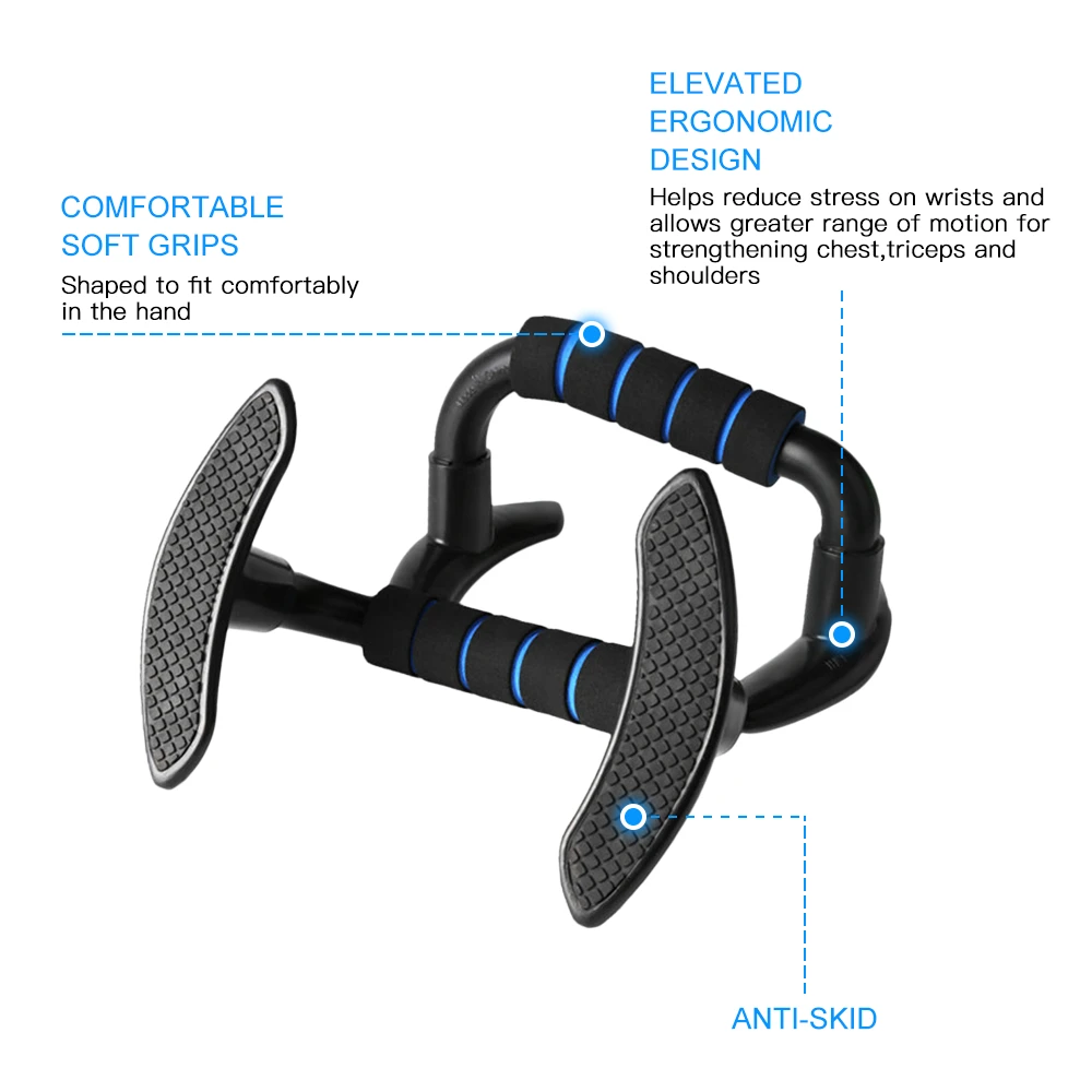 2 шт. пуш ап штанги оборудование для фитнеса мышц и физической тренировки ручки