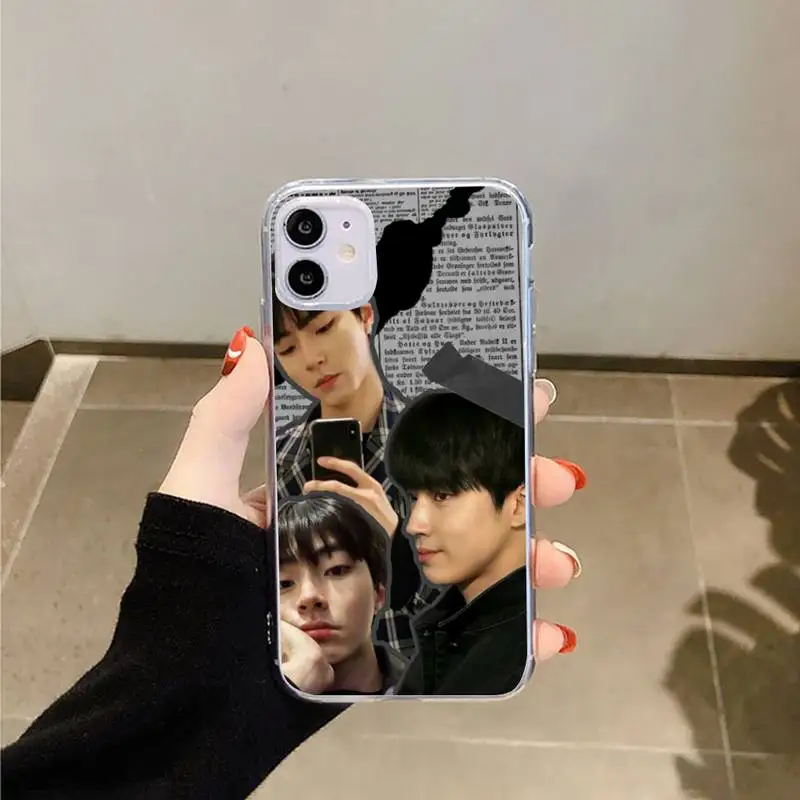 

Hwang In Yeop TV True Beauty Phone Case Transparent for iPhone 6 7 8 11 12 s mini pro X XS XR MAX Plus