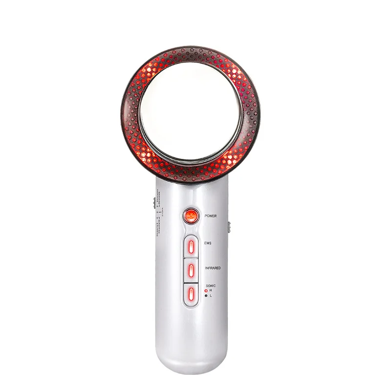 

3 In 1 Body Skin Care Tool EMSS Electric LED Ultrasonic Slimming Body Thin Face Beauty Back Infrared Therapy Beauty Instrument