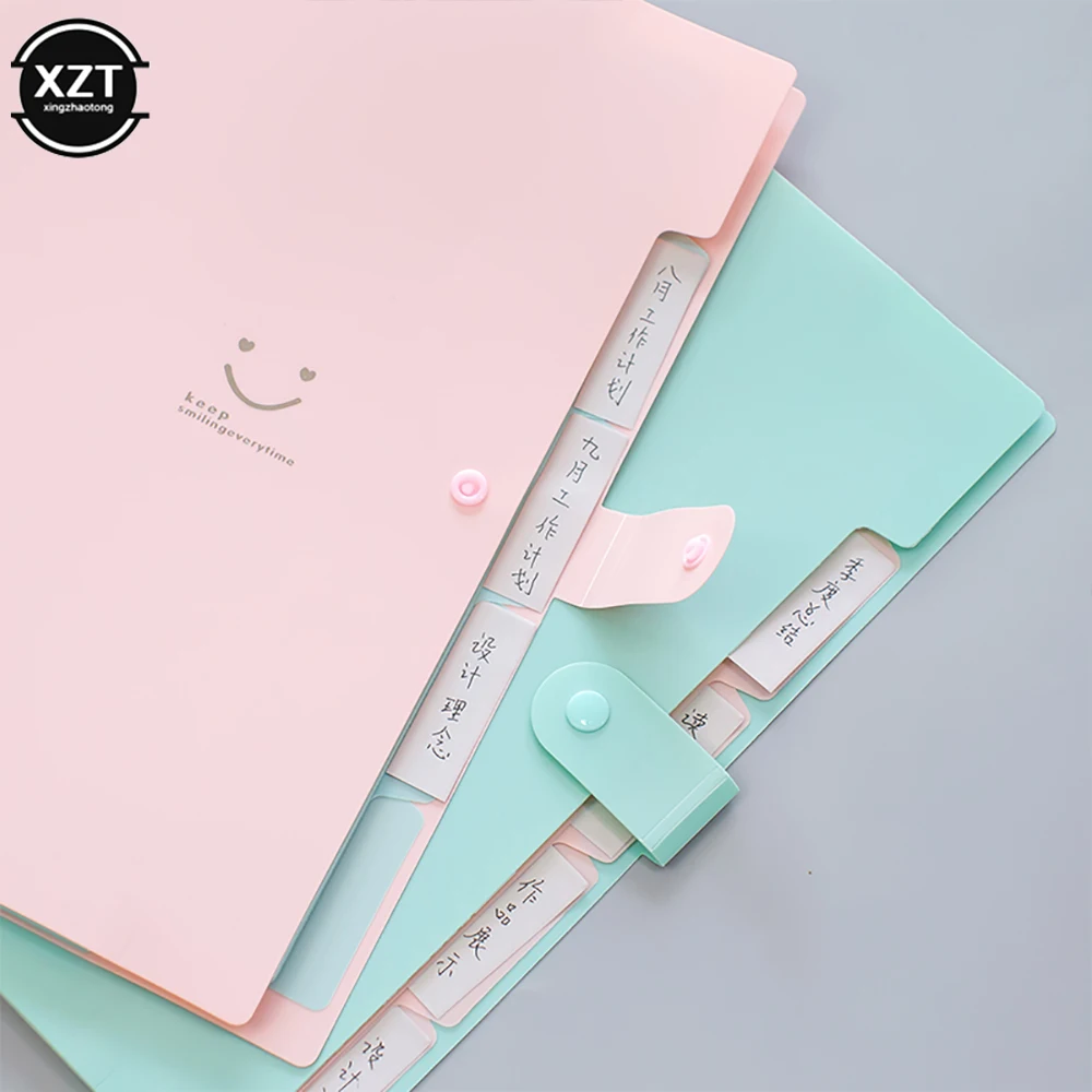 10 цветов водонепроницаемый A4 бумага/файл/документ/счет расширение мешок Папка