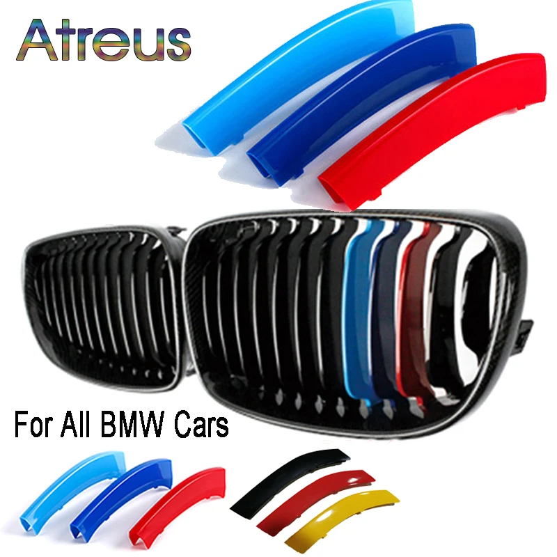 Автомобильная решетка ABS для BMW E46 E90 E91 E92 E93 F30 F31 G20 E39 E60 F10 G30 E87 E81 E82 F20 F21 F32 F36