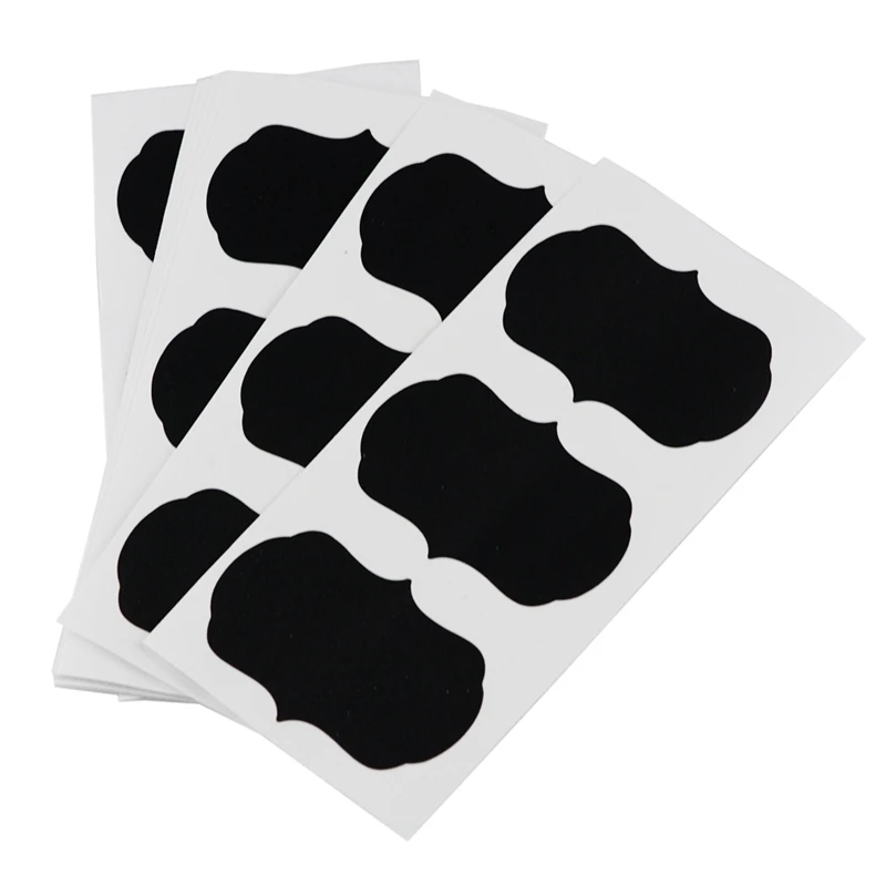 36 шт./компл. доска Стикеры ремесло Кухня банки Организатор этикетки меловая