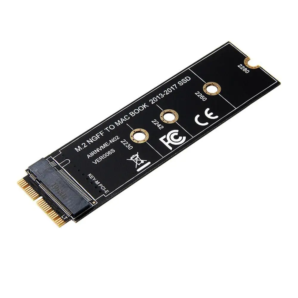 M ключ M.2 PCIe AHCI SSD адаптер карты для MACBOOK Air 2013 2014 2015 2017 A1465 A1466 Pro A1398 A1502 a1419 2230 2280