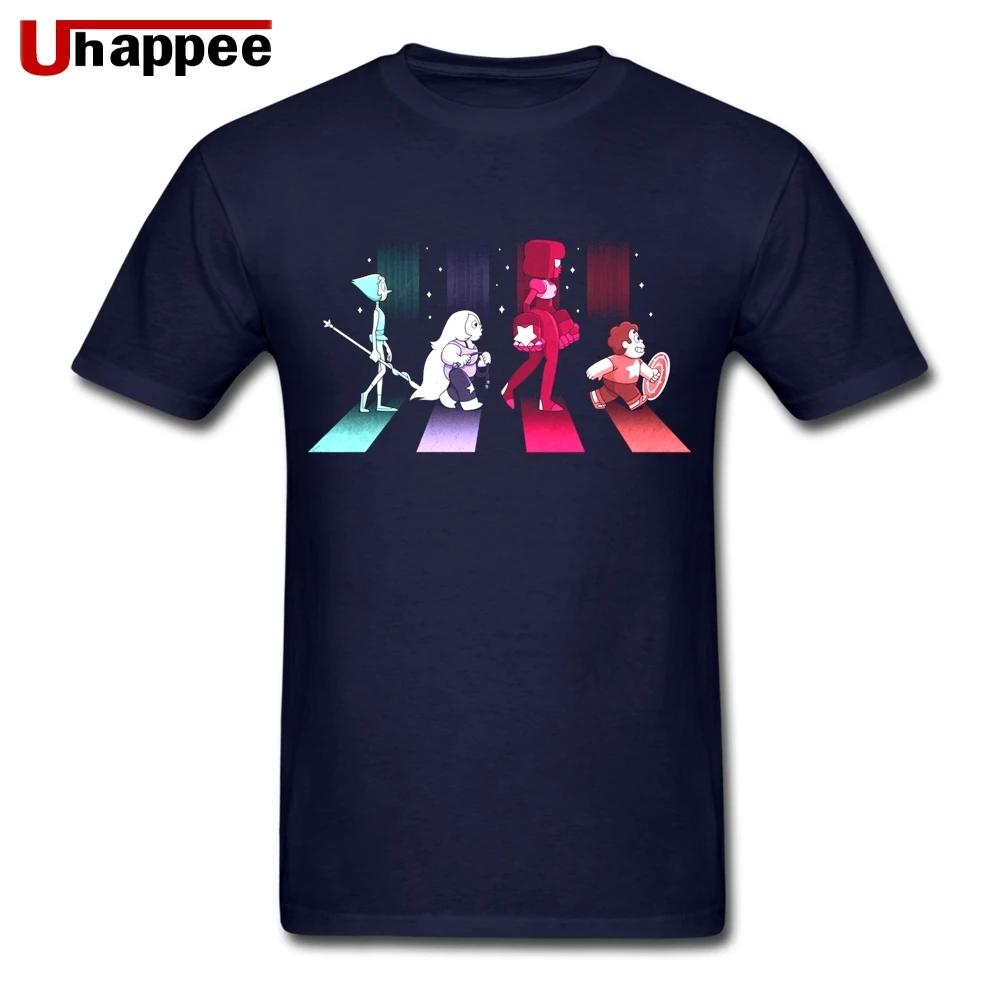 Swagger Steven Universe Tee Homme Slim Fit черные футболки с короткими рукавами и цветным принтом Мужская одежда размера XXXL - Цвет: Navy