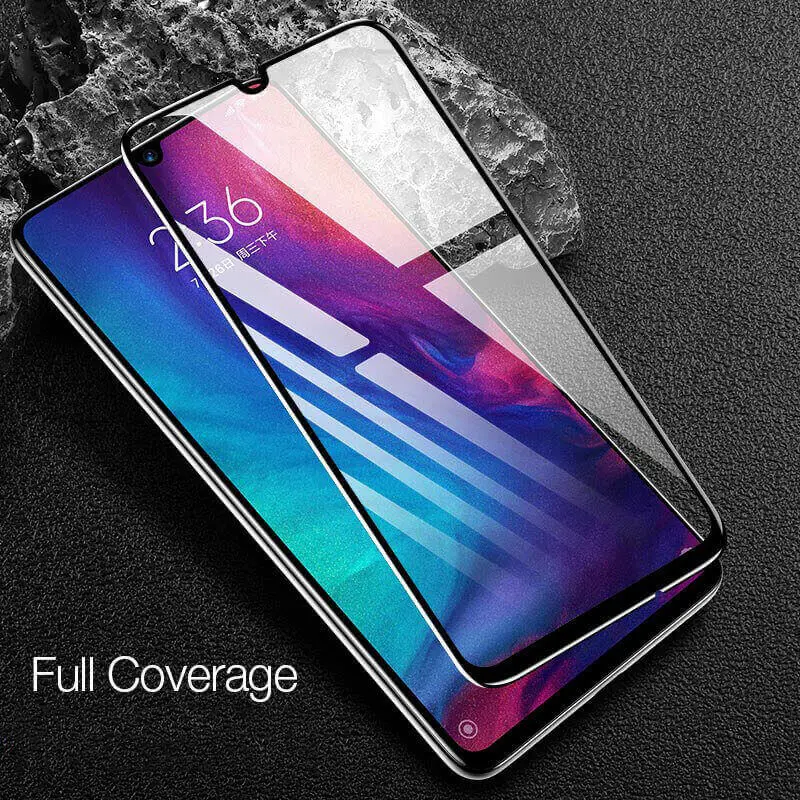 Full cover Cafele полное покрытие из закаленного стекла для Redmi Note 7 8 pro HD прозрачная Защита экрана для Redmi Note 7 8 pro стекло Защита от отпечатков пальцев - Цвет: Full cover