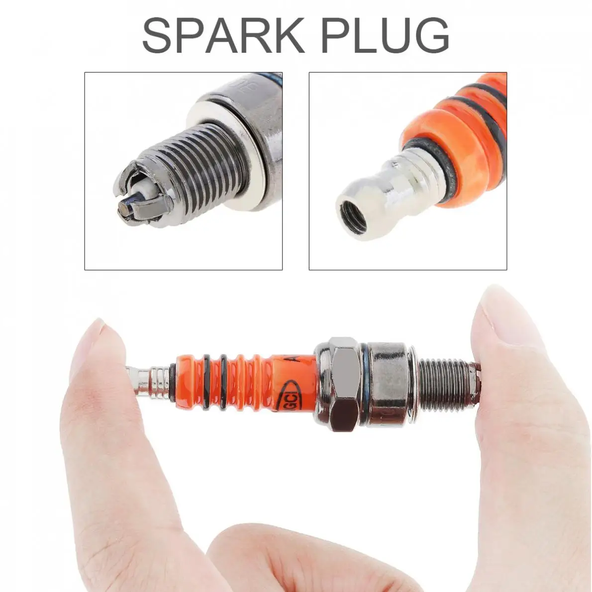 Модифицированная Свеча зажигания A7TJC 69 мм три сопла подходит для мотоцикла