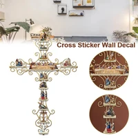 the life of christ collection display cross sticker wall decal religious bible accessories and christian gifts