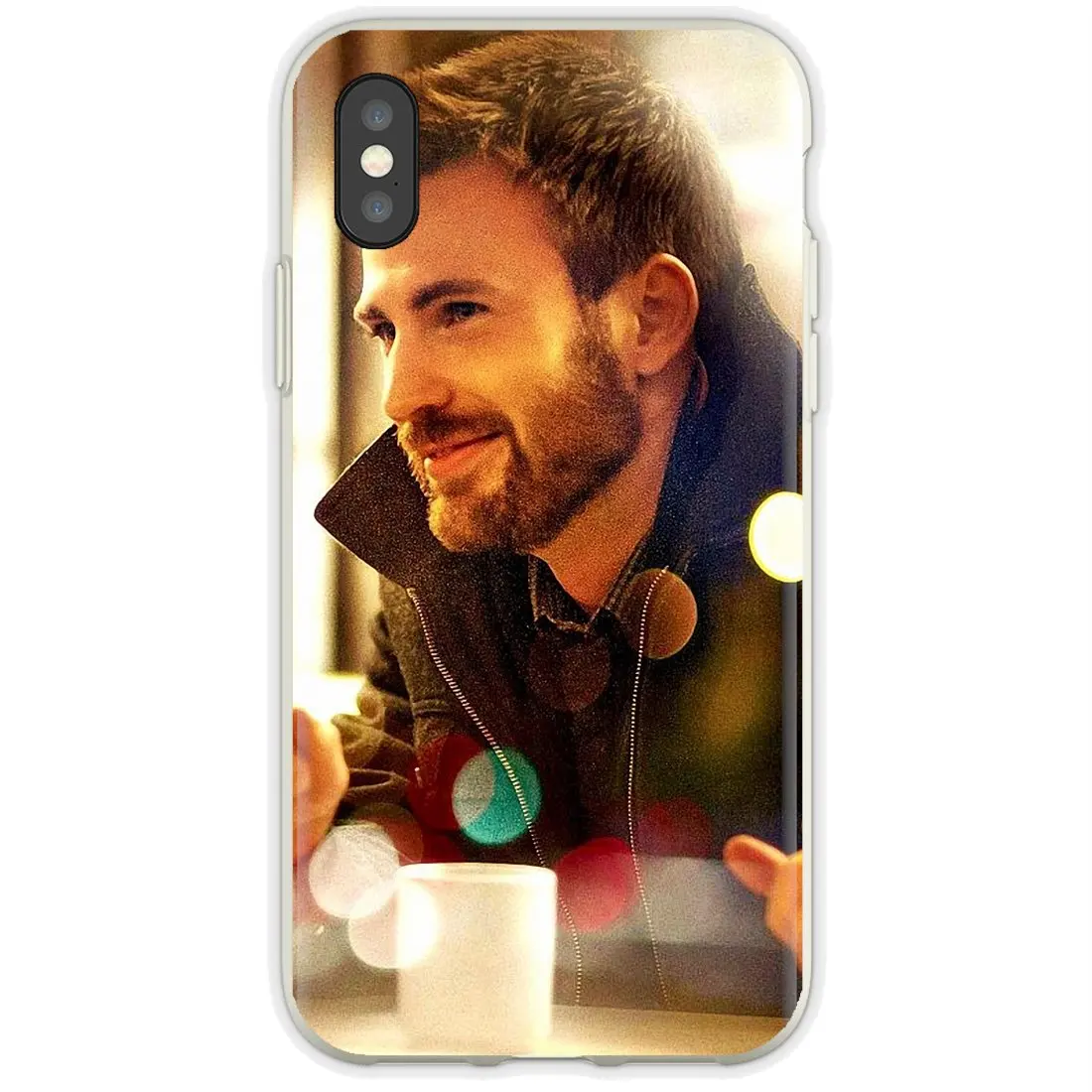 Для Samsung Galaxy A10 A30 A40 A50 A60 A70 S6 Active Note 10 Plus Edge M30 мягкий чехол сексуальный USA Man Chris Evans