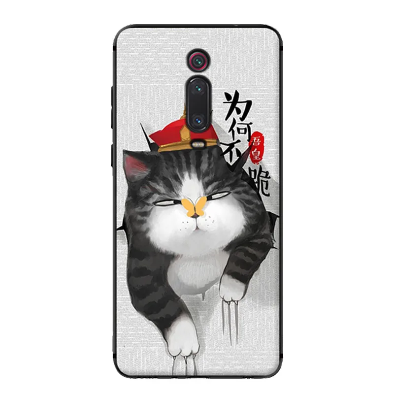 35 For Xiaomi Mi 9T Case Mi 9T Pro Cartoon Printed Soft Black Bumper Silicone TPU Cover For Xiaomi Mi 9T Pro mi9T 9 T Phone Cover - Цвет: 35
