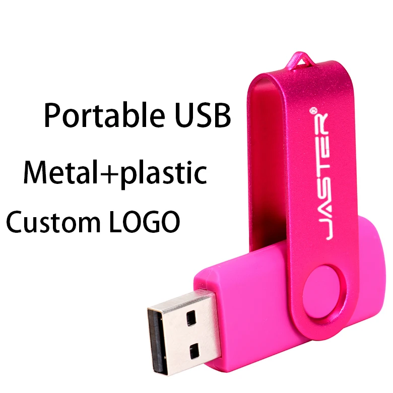 Флэш-накопитель USB 2 0 флэш-накопитель 128 ГБ 64 32 16 вращающийся дизайн карта памяти с
