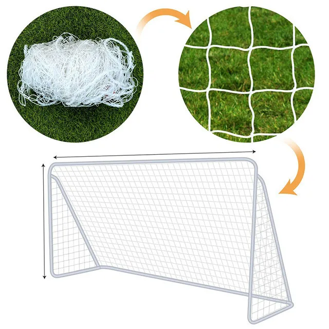 Soccer Ball Goal Net Football Nets Polypropylene Mesh for Gates Training Post Nets Full Size Nets only 4 Size