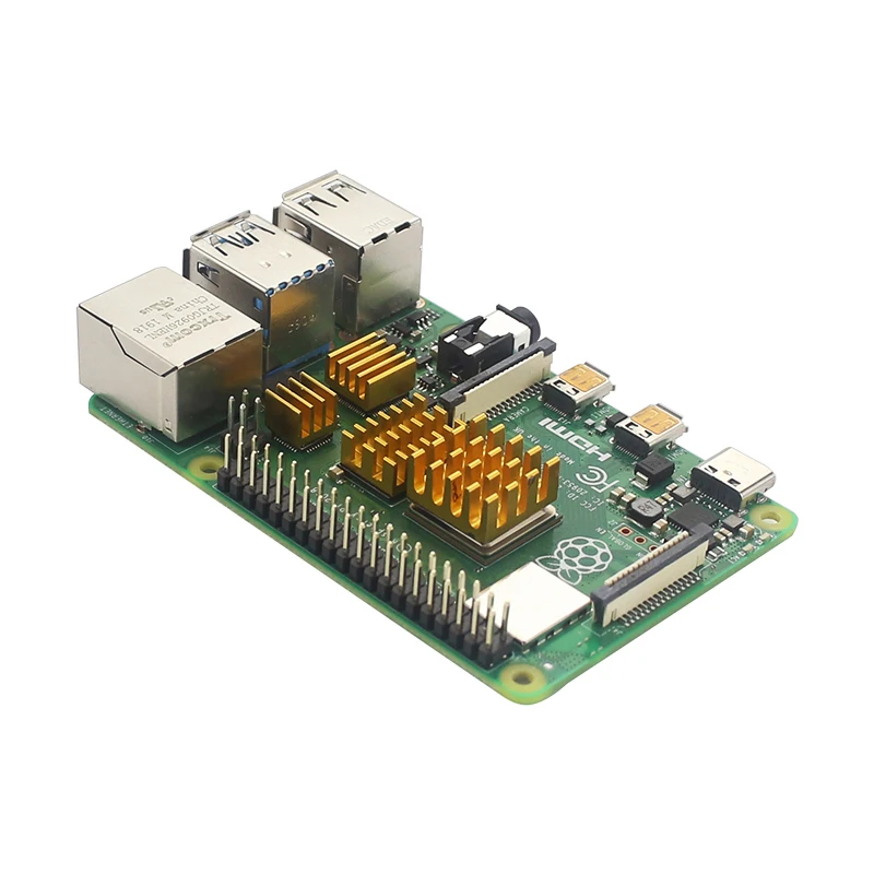 Raspberry Pi 4 Модель B игровой комплект 2 ГБ/4 ГБ ОЗУ доска+ акриловый чехол+ игровой контроллер+ адаптер питания+ кабель Micro HDMI+ sd-карта