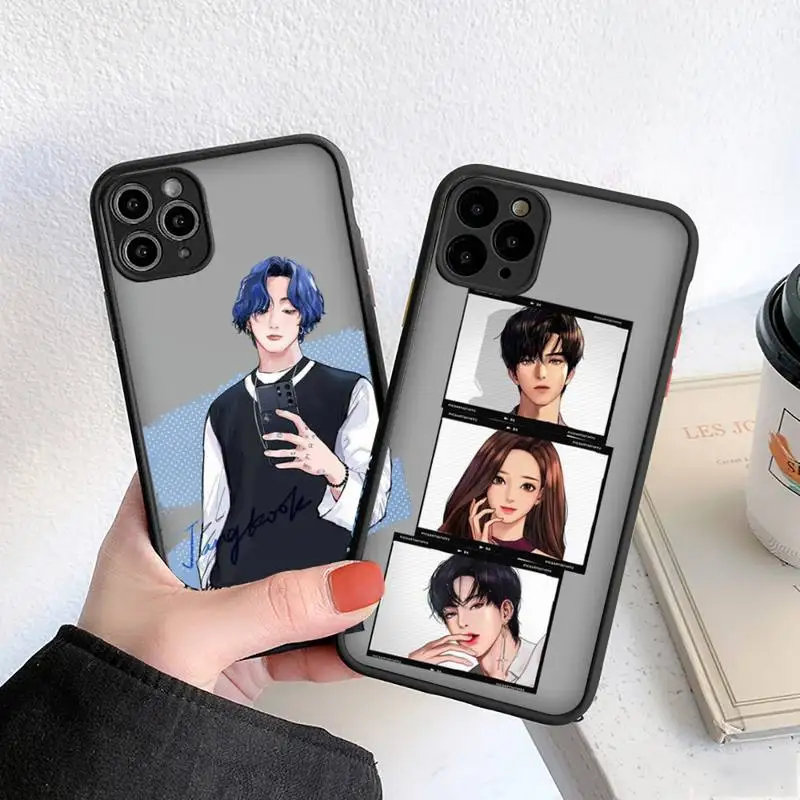 

Korean Drama True Beauty Phone Case For iphone 13 12 11 8 7 plus mini x xs xr pro max matte transparent cover
