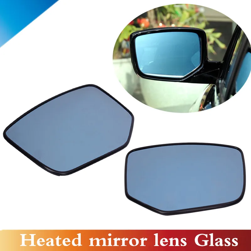 CAPQX 2 шт. с подогревом зеркальные синие стеклянные линзы для ACCORD CP1 2008 2013 76203 TB0 H01 76253